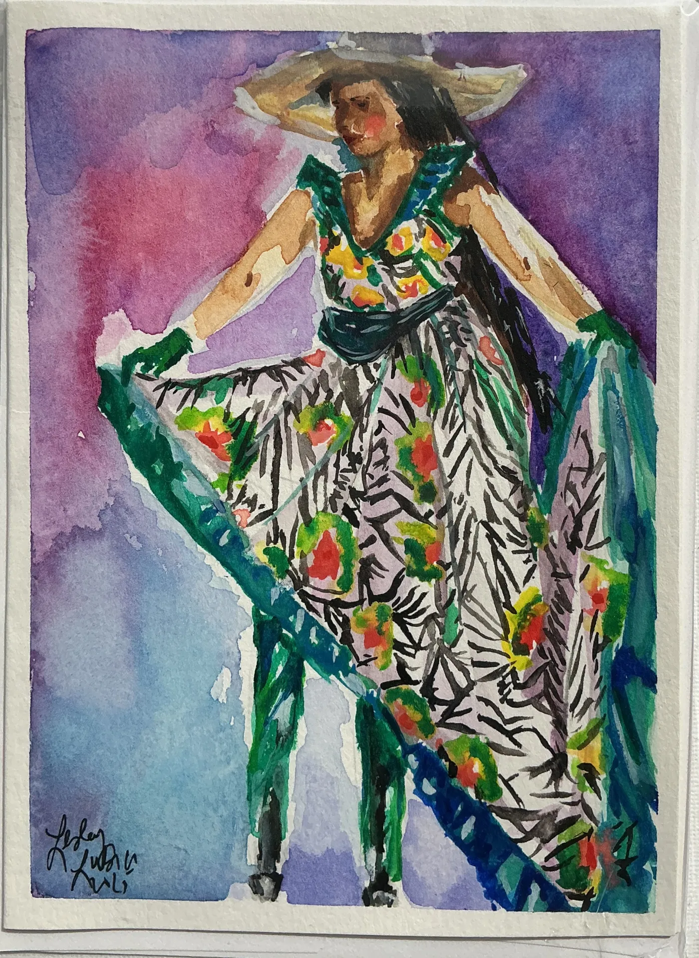 St. Lucian Stilt Dancer